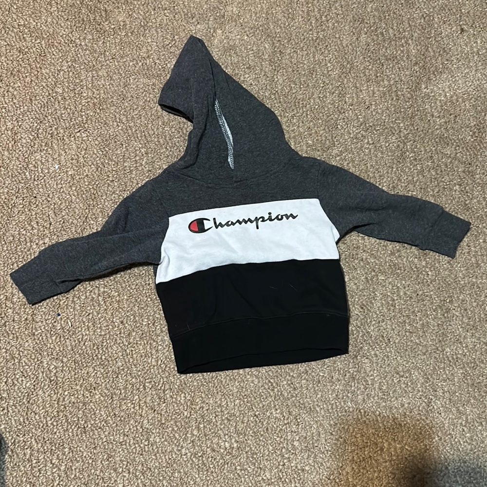 Champion baby boy hoodie size 12 months